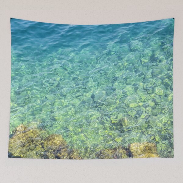 Item preview, Clear Blue Sea Abstract designed and sold by Londonimages.