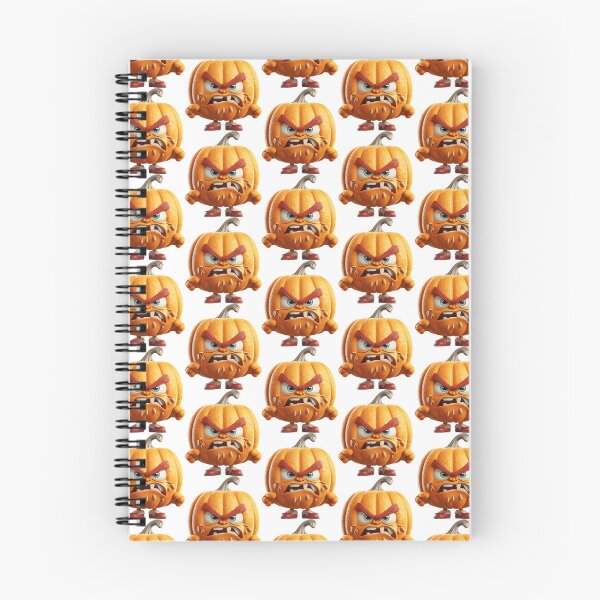 Item preview, Halloween Cute Angry Cartoon Pumpkin (Image 2/19) designed and sold by DigitalArtify.