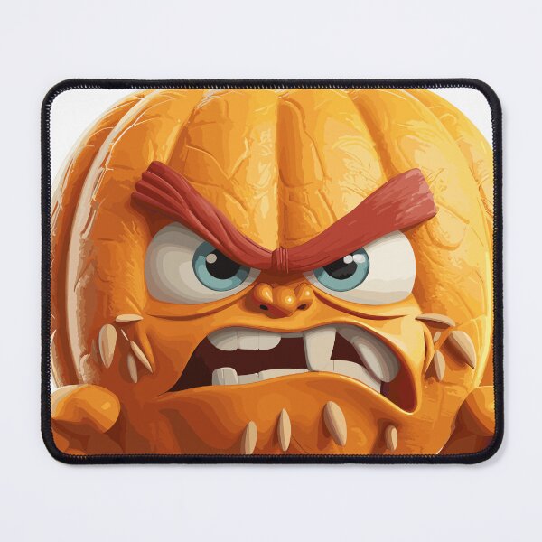 Item preview, Halloween Cute Angry Cartoon Pumpkin (Image 2/19) designed and sold by DigitalArtify.