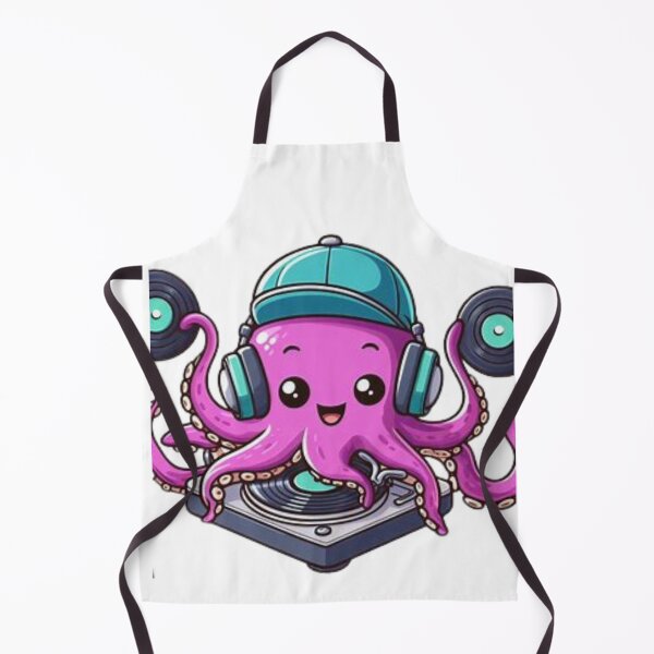 Item preview, DJ Octopus designed and sold by HanaiPrint.