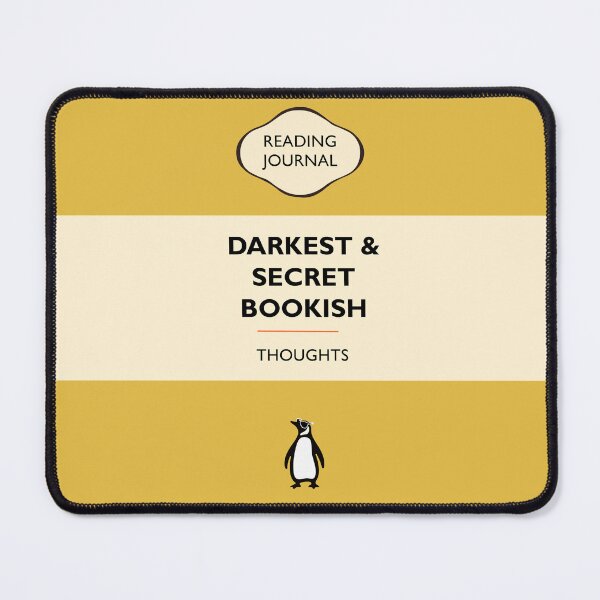 Item preview, Bookish darkest and secret thoughts designed and sold by InkishKingdoms.