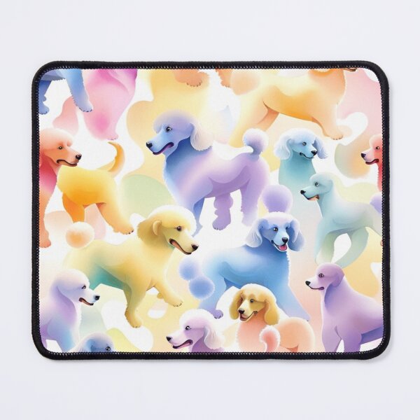 Item preview, Colorful Poodles designed and sold by purplesensation.