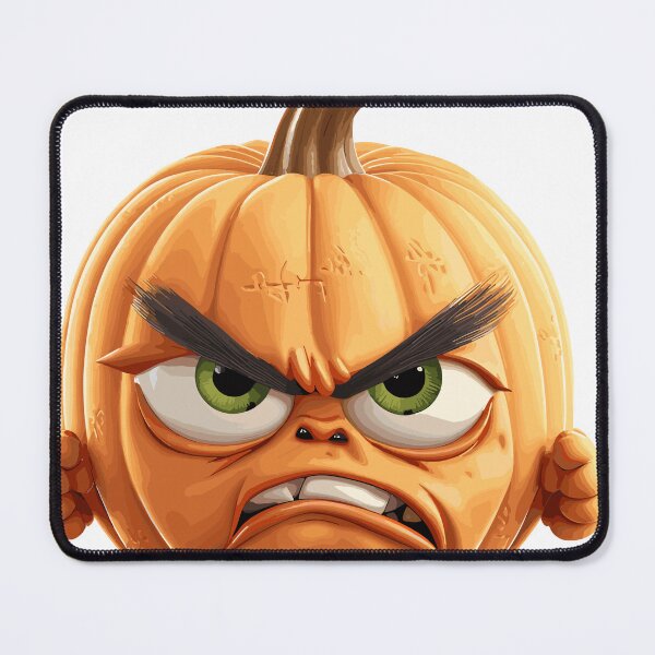 Item preview, Halloween Cute Angry Cartoon Pumpkin (Image 5/19) designed and sold by DigitalArtify.