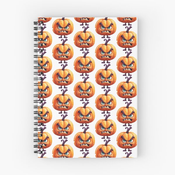 Item preview, Halloween Cute Angry Cartoon Pumpkin (Image 10/19) designed and sold by DigitalArtify.
