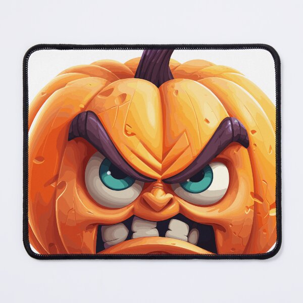 Item preview, Halloween Cute Angry Cartoon Pumpkin (Image 10/19) designed and sold by DigitalArtify.