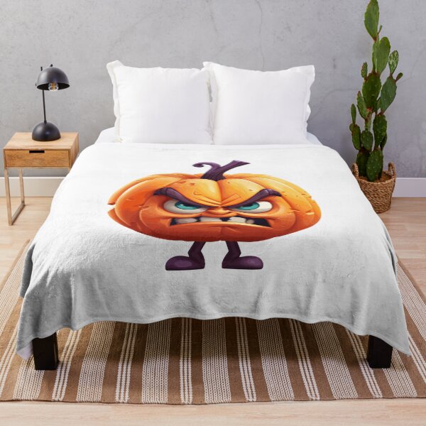 Item preview, Halloween Cute Angry Cartoon Pumpkin (Image 10/19) designed and sold by DigitalArtify.