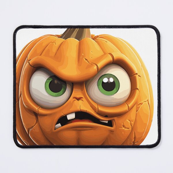 Item preview, Halloween Cute Angry Cartoon Pumpkin (Image 12/19) designed and sold by DigitalArtify.