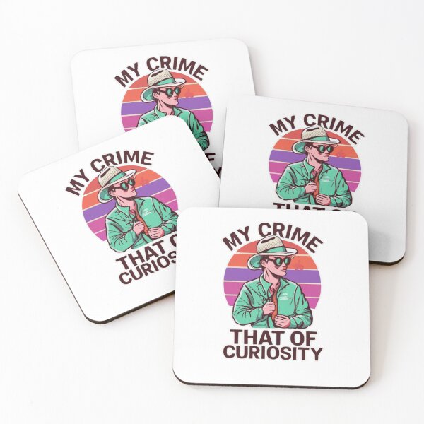 Item preview, My Crime Is That Of Curiosity designed and sold by ColorFlick.