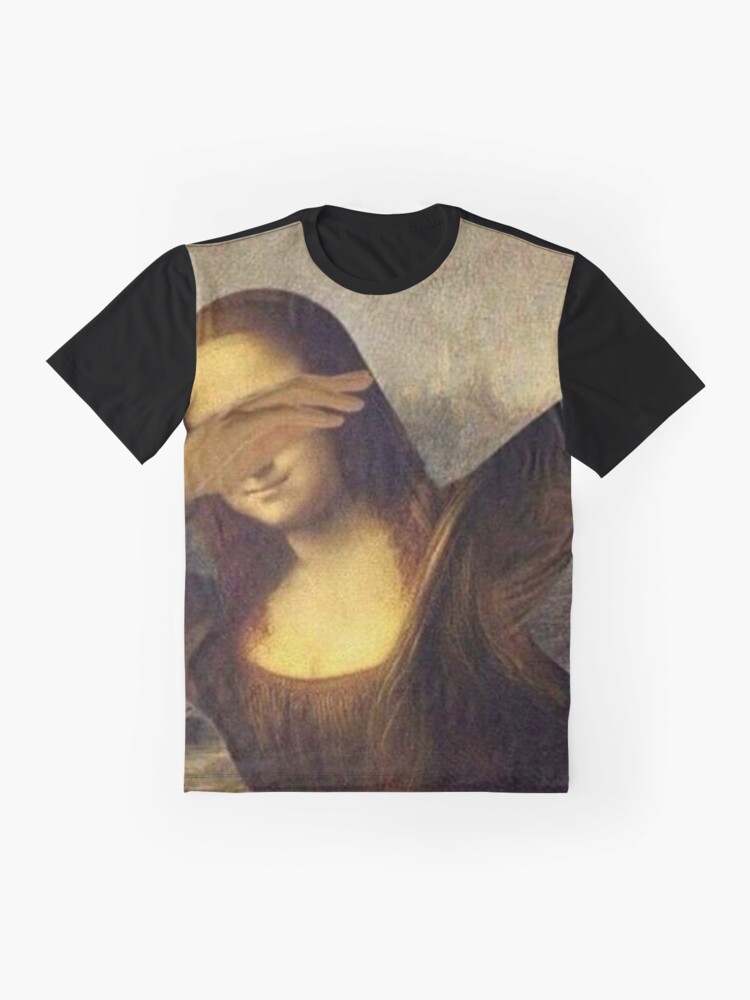 t shirt mona lisa dab