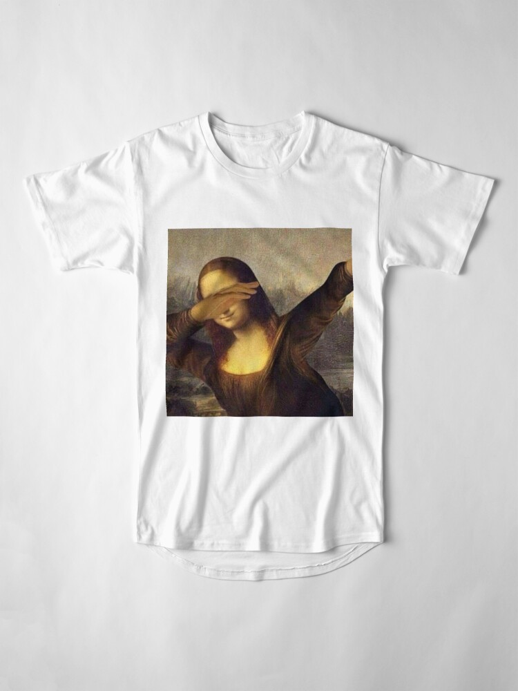 t shirt mona lisa dab