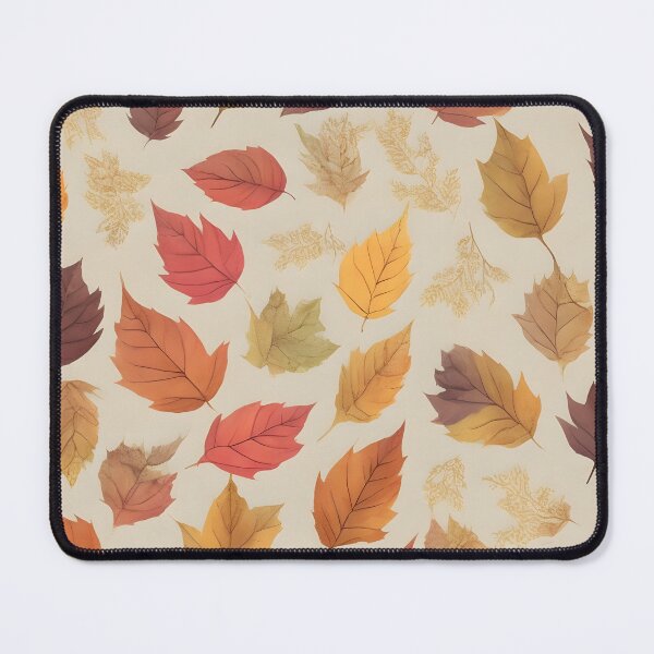 Item preview, leaves fall Autumn style pillow & duvets warm pattern designed and sold by denakh.