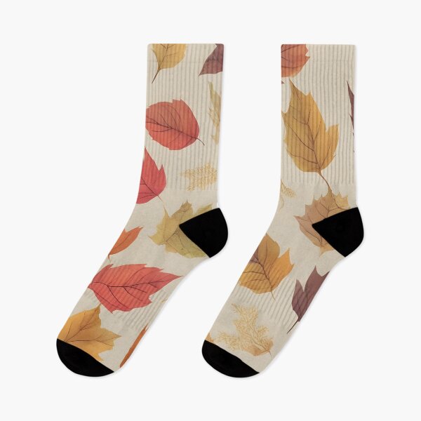 Item preview, leaves fall Autumn style pillow & duvets warm pattern designed and sold by denakh.