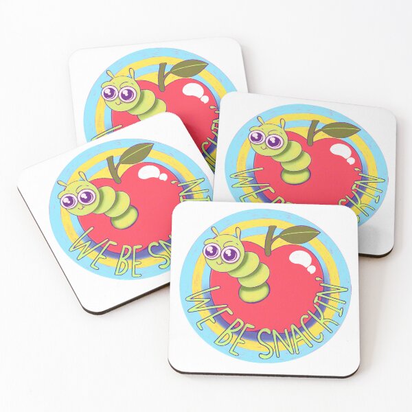 Item preview, We Be Snacking' Cute grub in an Apple Circular Design designed and sold by HersCreative.