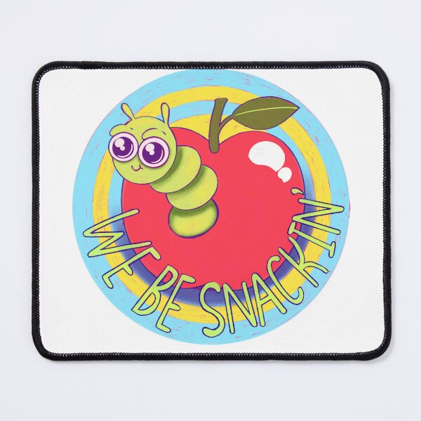 Item preview, We Be Snacking' Cute grub in an Apple Circular Design designed and sold by HersCreative.