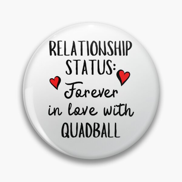 Item preview, Relationship status: Forever in love with quadball. designed and sold by TheGreenGoat.