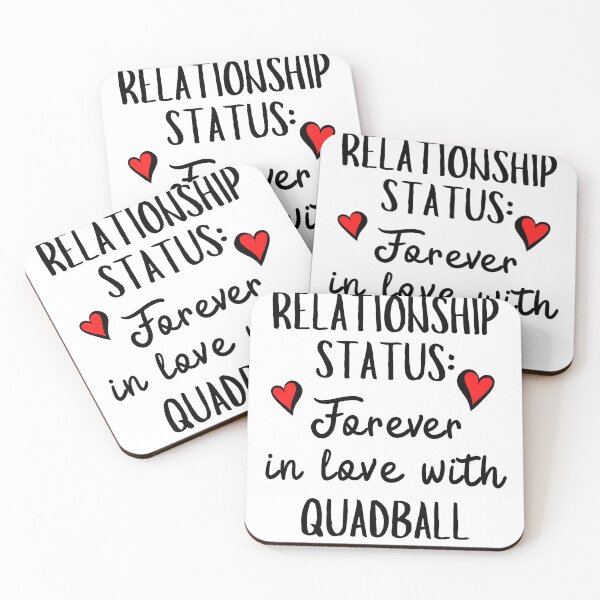 Item preview, Relationship status: Forever in love with quadball. designed and sold by TheGreenGoat.