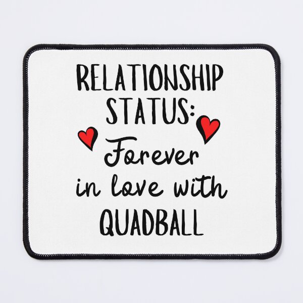 Item preview, Relationship status: Forever in love with quadball. designed and sold by TheGreenGoat.