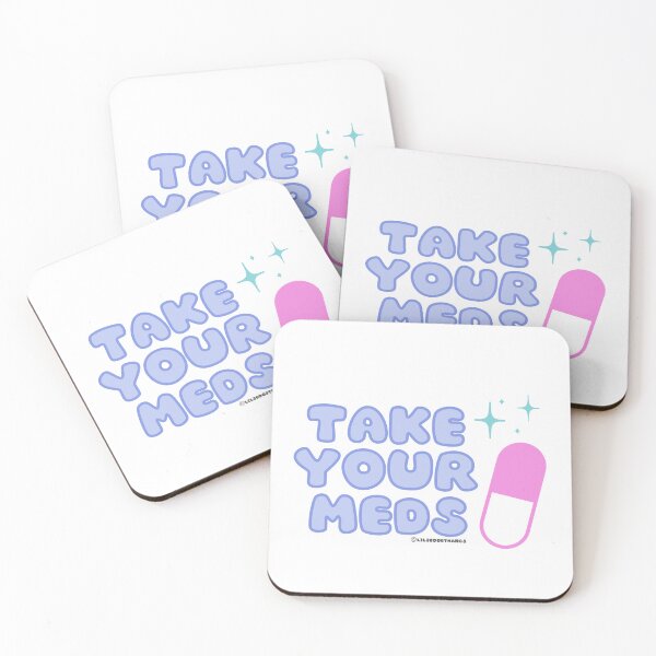 Item preview, Take your meds. v7, pink/purple/green | @lilsboobthangs designed and sold by lilsboobthangs.