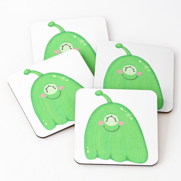 Item preview, Cute Green Alien  designed and sold by ZayamiArt.