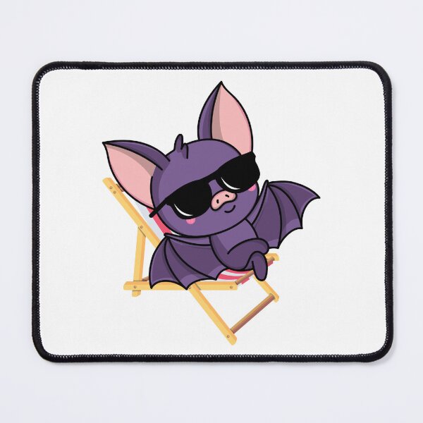 Item preview, Bat sunbathing designed and sold by FunkyMelon.