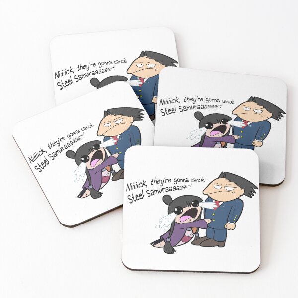 Item preview, Nick and Maya (w/ text) designed and sold by JoshPointOh.