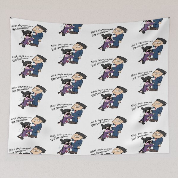 Item preview, Nick and Maya (w/ text) designed and sold by JoshPointOh.