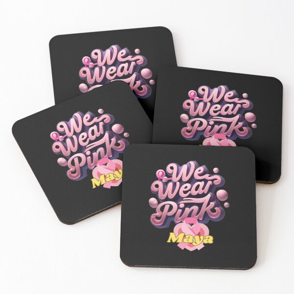 Item preview, WE WEAR PINK MAYA designed and sold by carlos crane.
