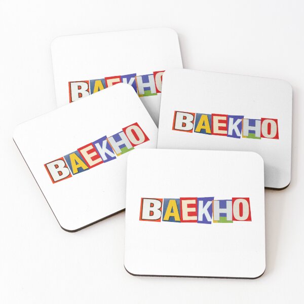 Item preview, Baekho logo goods designed and sold by KPOP-4-U.