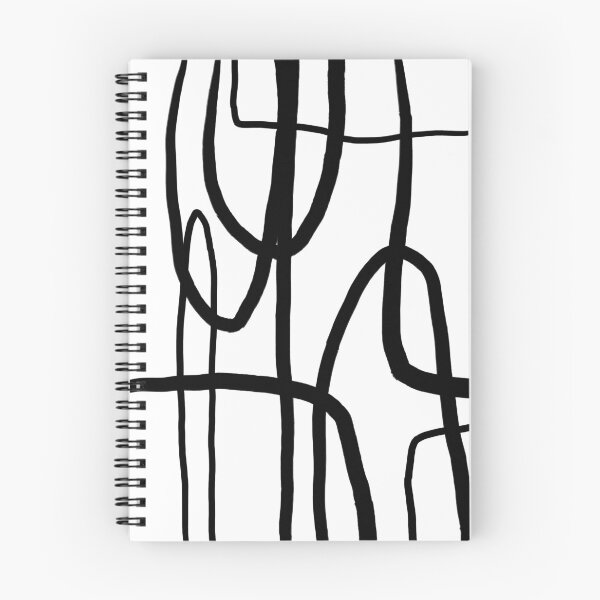 Item preview, Minimalist Black Line Abstract Art Design designed and sold by NancyMerkle.