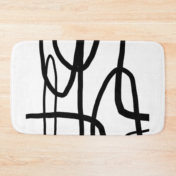 Item preview, Minimalist Black Line Abstract Art Design designed and sold by NancyMerkle.