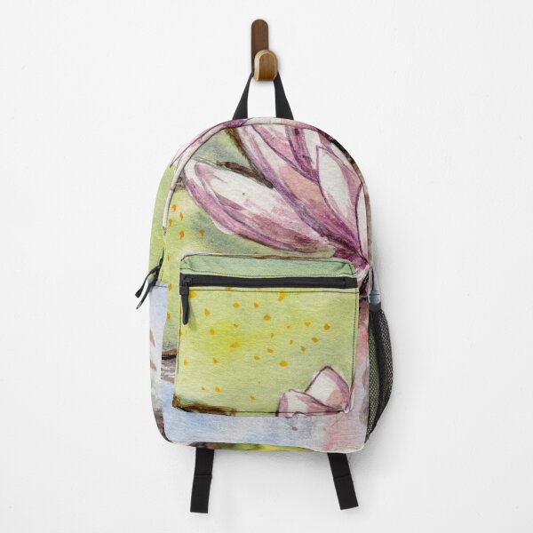 Item preview, lotus zen pond watercolor painting designed and sold by Zamen.