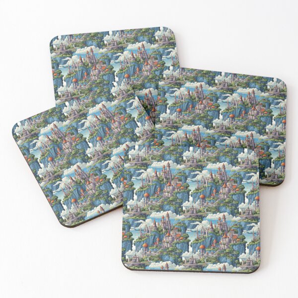 Item preview, 16-bit Video Game Castle in the Sky designed and sold by SowCow.