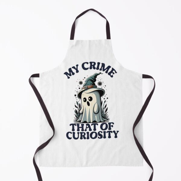 Item preview, Cute Ghost My Crime Is That Of Curiosity designed and sold by ColorFlick.