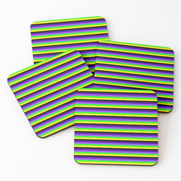 Item preview, Mardi Gras Striped Pattern designed and sold by muskitt.
