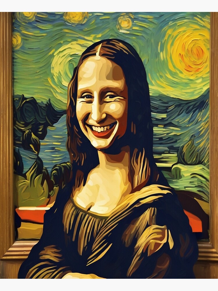 Iconic Expressions: Mona Lisa and The Scream