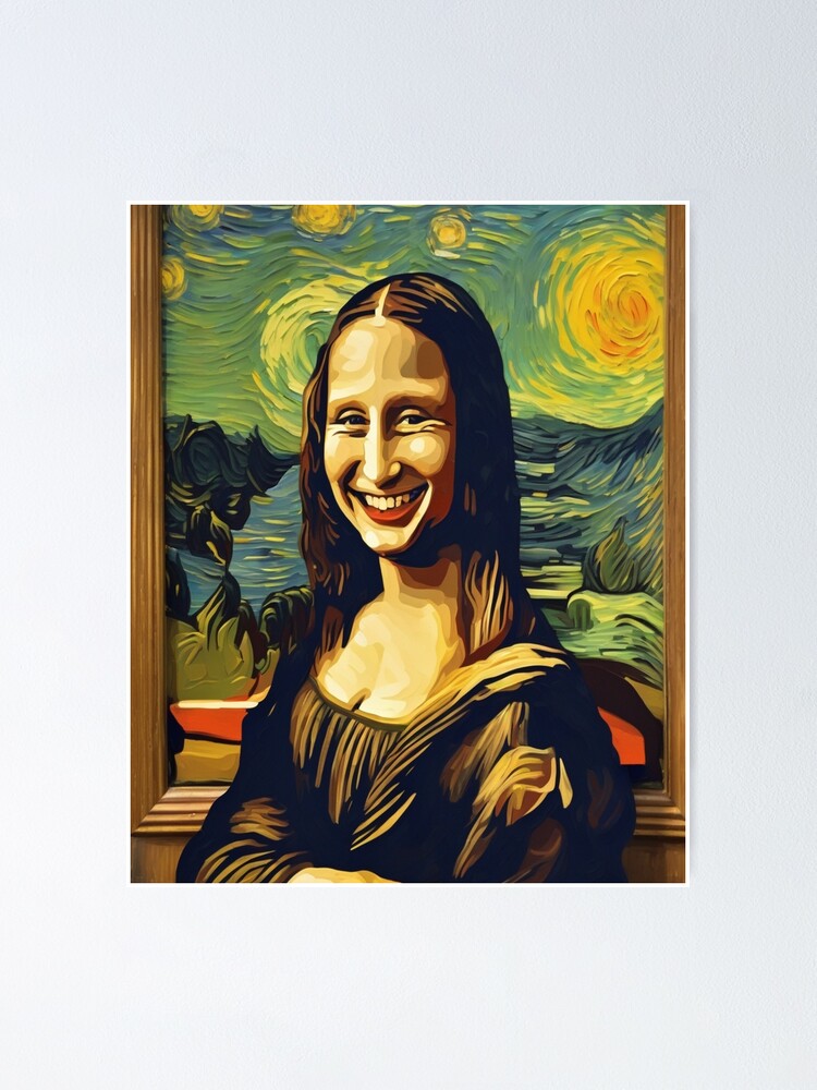 Iconic Expressions: Mona Lisa and The Scream