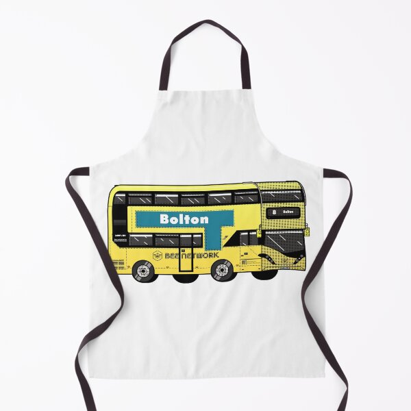 Item preview, Bolton Transport for Greater Manchester (TfGM) Bee Network yellow bus designed and sold by jimmy-digital.