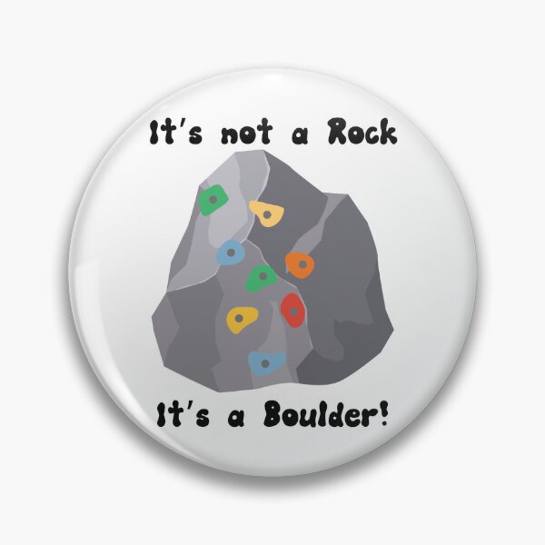 Artikelvorschau, Its not a rock its a boulder ! Vektor art entworfen und verkauft von Pyrsign.