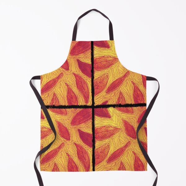 Item preview, Water colour leafs of fire designed and sold by Kirsty MacDonald.