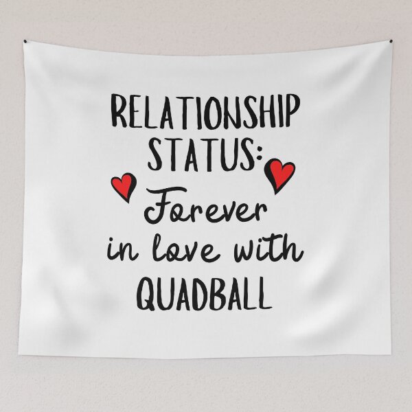 Item preview, Relationship status: Forever in love with quadball. designed and sold by TheGreenGoat.