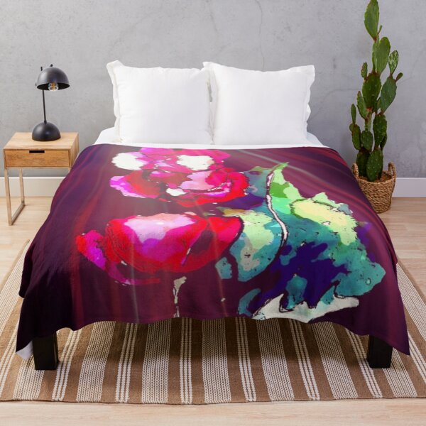 Item preview, Watercolor Flowers Basking Under Sunrays designed and sold by gleefulme.