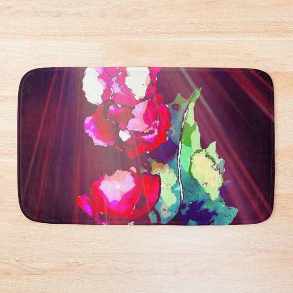Item preview, Watercolor Flowers Basking Under Sunrays designed and sold by gleefulme.