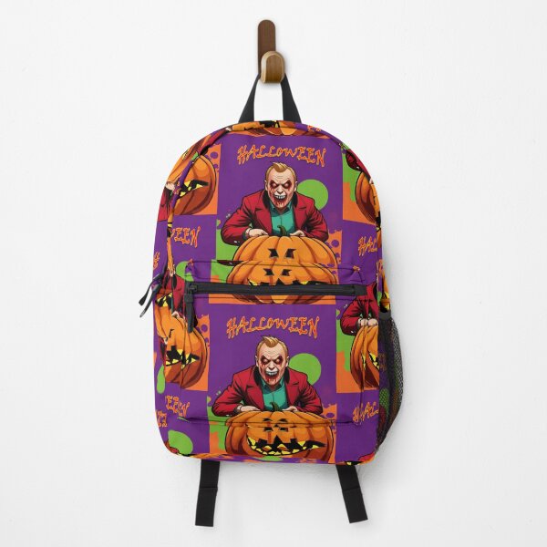 Item preview, Halloween spooky figure with bloody face with big pumpkin designed and sold by JaroDesign2023.