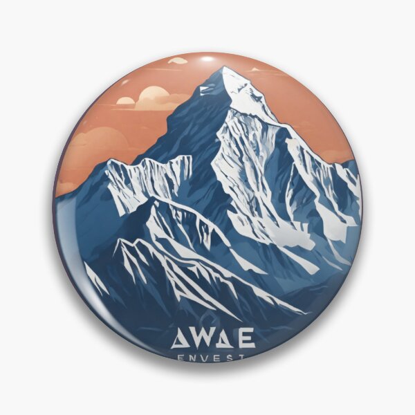 Item preview, Mount Everest Illustration designed and sold by DesignMaxa.