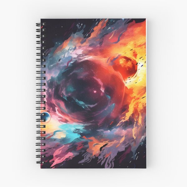 Item preview, Supernova Inspirational Force Colorful Design designed and sold by StickerOrb.