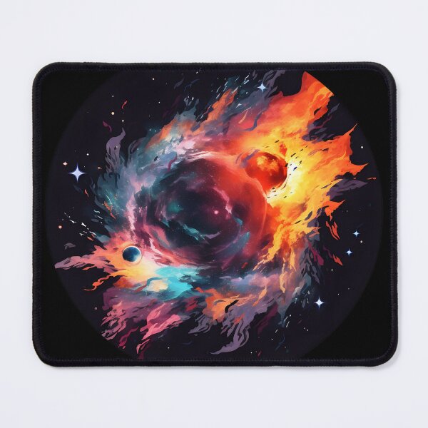 Item preview, Supernova Inspirational Force Colorful Design designed and sold by StickerOrb.