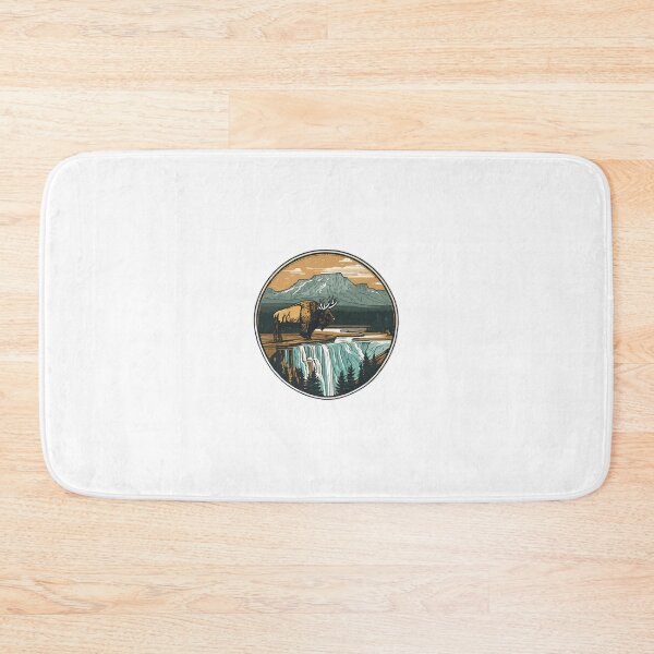 Item preview, Yellowstone Illustration designed and sold by DesignMaxa.