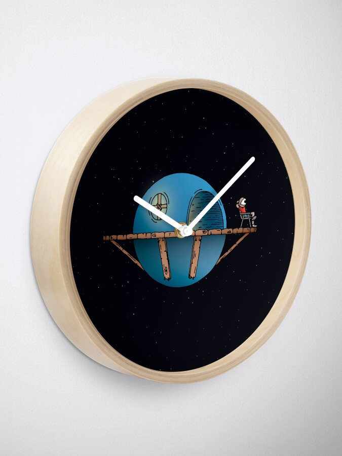 Alternate view of Home Planet Clock