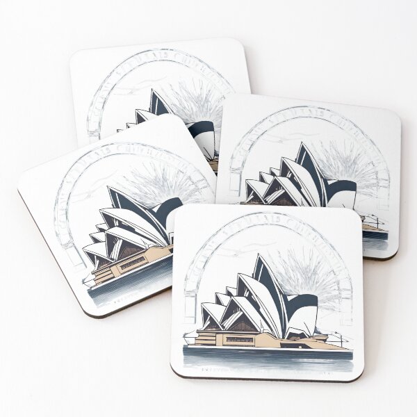 Item preview, Sydney Opera Illustration designed and sold by DesignMaxa.