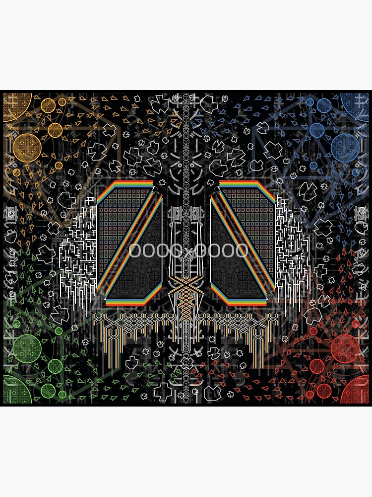 "tapestry v1" Tapestry by 0000x0000 Redbubble